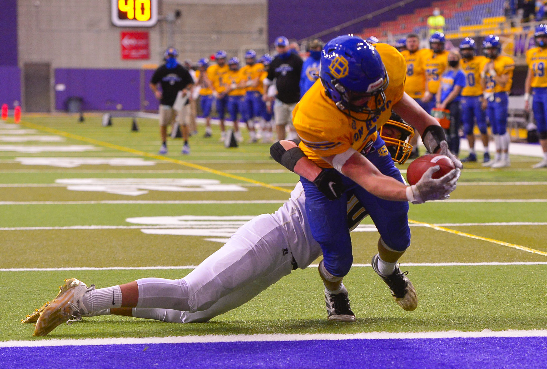 State Football 8M Don Bosco vs. Fremont-Mills 1